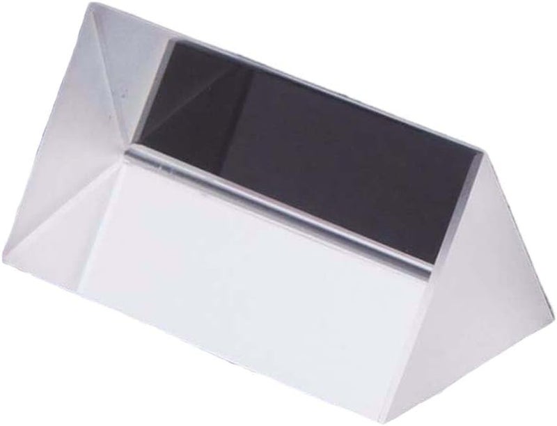 Kopida Glass Crystal Triangular Prism, Rainbow Maker for Light Refraction Spectrum Learning, Photography Science Physics Teaching Prop - Image 1